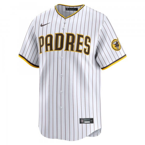 Men's San Diego Padres Luis Campusano Nike White Home Limited Player Jersey