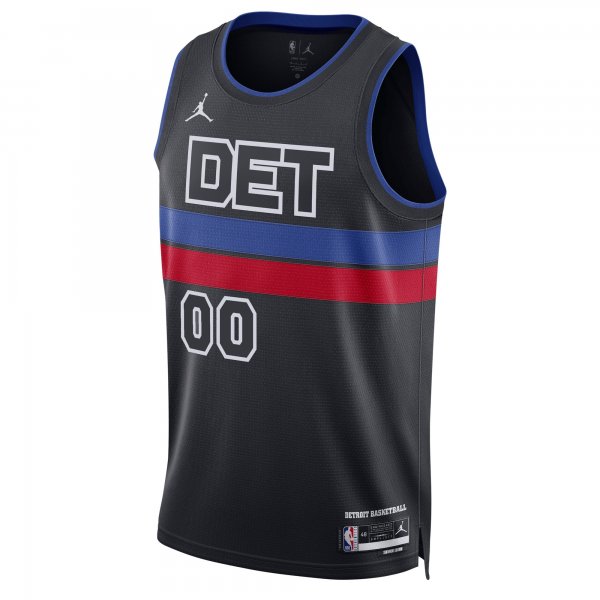 Unisex Detroit Pistons Jordan Brand Blue 2022/23 Swingman Custom Jersey - Statement Edition