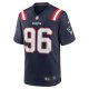 Men's New England Patriots Sam Roberts Nike Navy Game Player Jersey