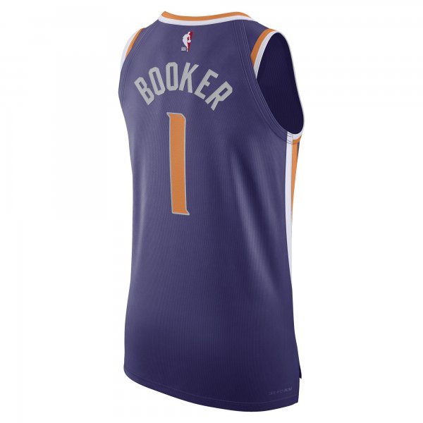 Men's Phoenix Suns Devin Booker Nike Purple Jersey - Icon Edition