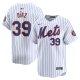 Men's New York Mets #39 Edwin Diaz Nike White Home Limited Player Jersey