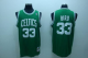 Men's Mitchell and Ness Boston Celtics #33 Larry Bird Stitched Green Throwback NBA Jersey