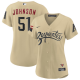 Women's Randy Johnson Arizona Diamondbacks Nike City Connect Replica Player Jersey - Sand