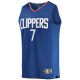 Men's LA Clippers Amir Coffey Fanatics Royal Fast Break Replica Jersey - Icon Edition