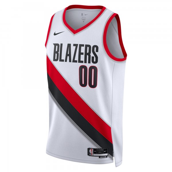 Unisex Portland Trail Blazers Nike White Swingman Custom Jersey - Association Edition