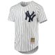 Men's New York Yankees Derek Jeter Mitchell & Ness White 1997 Cooperstown Collection Jersey