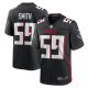 Men's Atlanta Falcons Andre Smith Nike  Black  Game Jersey