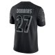 Men's Baltimore Ravens J.K. Dobbins Nike Black RFLCTV Limited Jersey