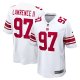 Men's New York Giants Dexter Lawrence II Nike White Game Player Jersey