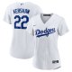 Women's Los Angeles Dodgers Clayton Kershaw Nike White Home Replica Player Jersey