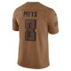 Men's Atlanta Falcons Kyle Pitts Nike Brown 2023 Salute To Service Limited Jersey