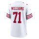 Men's San Francisco 49ers Trent Williams Nike White Player Game Jersey