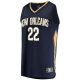 Men's New Orleans Pelicans Larry Nance Jr. Fanatics Navy Fast Break Replica Jersey - Icon Edition