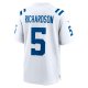 Men's Indianapolis Colts Anthony Richardson Nike White 2023 NFL Draft First Round Pick Game Jersey