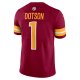 Men's Washington Commanders Jahan Dotson Nike Burgundy  Vapor Untouchable Limited Jersey