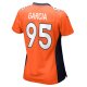 Women's Denver Broncos Elijah Garcia Nike  Orange Team Game Jersey