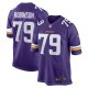 Men's Minnesota Vikings Tyrese Robinson Nike  Purple Team Game Jersey