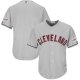 Men's Cleveland Indians Blank Gray Road 2019 All-Star Game Patch Cool Base Team Jersey