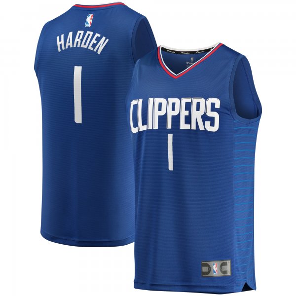 Men's LA Clippers James Harden Fanatics Royal Fast Break Player Jersey - Icon Edition