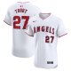 Men's Los Angeles Angels Mike Trout Nike White Home Elite Player Jersey