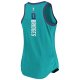 Women's Charlotte Hornets Miles Bridges Fanatics Teal Fast Break Team Tank Jersey - Icon Edition