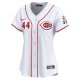 Women's Cincinnati Reds Elly De La Cruz Nike White Home Limited Player Jersey