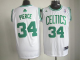 Men's Boston Celtics #34 Paul Pierce Stitched White NBA Jersey