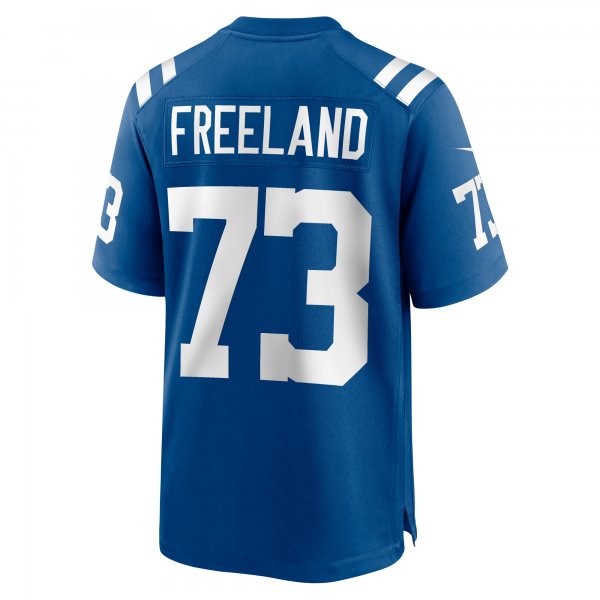 Men's Indianapolis Colts Blake Freeland Nike  Royal Team Game Jersey