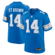 Youth Detroit Lions #14 Amon-Ra St. Brown Nike Blue Limited Jersey