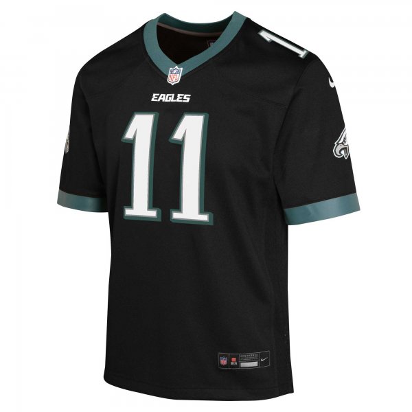 Youth Philadelphia Eagles A.J. Brown Nike Black Game Jersey