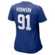 Women's New York Giants A'Shawn Robinson Nike Royal Team Game Jersey