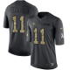 Nike Arizona Cardinals #11 Larry Fitzgerald Black Men's Stitched NFL Limited 2016 Salute to Service Jersey