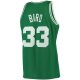 Men's Boston Celtics Larry Bird Mitchell & Ness Kelly Green 1985/86 Big & Tall Hardwood Classics Swingman Jersey