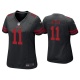 Women's #11 Brandon Aiyuk San Francisco 49ers Black 2020 NFL Draft Game Jersey