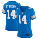 Women's Detroit Lions #14 Amon-Ra St. Brown Nike Blue Team Limited Jersey