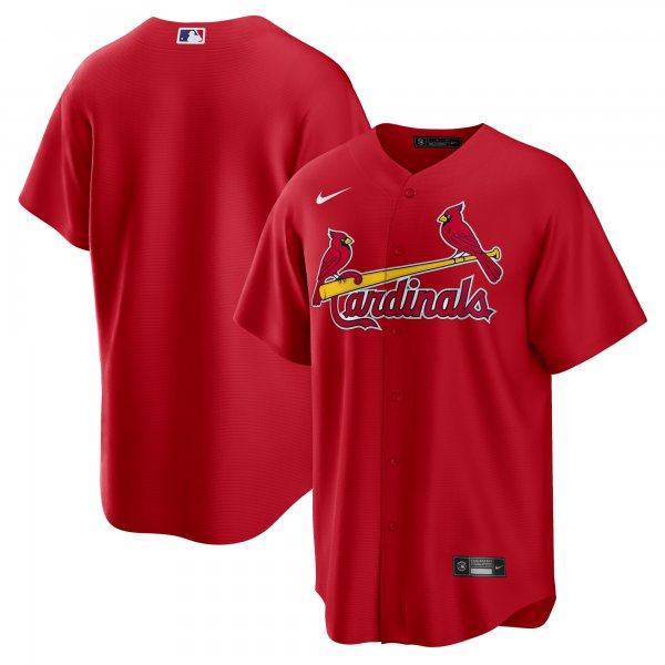 Men's St. Louis Cardinals  Nike Red Big & Tall Alternate Replica Team Jersey