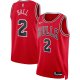 Unisex Chicago Bulls Lonzo Ball Nike Red Swingman Jersey - Icon Edition