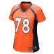 Women's Denver Broncos William Sherman Nike  Orange Team Game Jersey