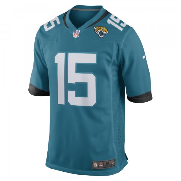 Men's Jacksonville Jaguars Tim Jones Nike Teal Game Player Jersey