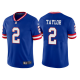 Men's Nike NFL New York Giants Tyrod Taylor 2022 Classic Vapor Limited Jersey - Royal