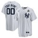 Women's New York Yankees Nike White 2024 World Series Home  Custom Jersey