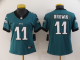 Women's Philadelphia Eagles #11 A.J. Brown Nike Midnight Green Player Game NFL Jersey