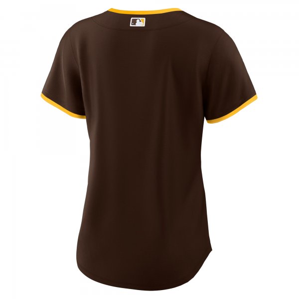 Women's San Diego Padres Nike Brown Road Replica Team Jersey