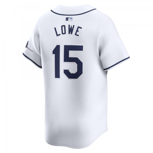 Men's Tampa Bay Rays Josh Lowe Nike White Home Limited Player Jersey