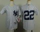 New York Yankees #22 Jacoby Ellsbury White Stitched Youth MLB Jersey