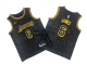 Men's Nike Los Angeles Lakers #6 LeBron James Black Mitchell and Ness NBA Jersey