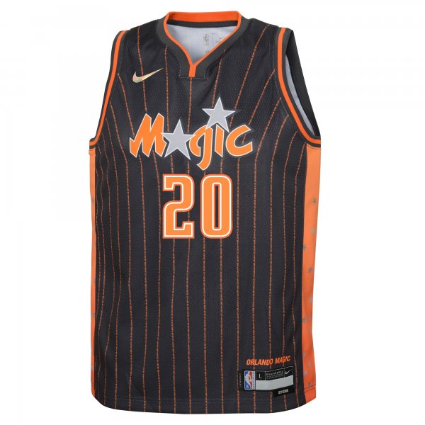 Youth Orlando Magic Markelle Fultz Nike Anthracite Swingman Jersey - City Edition