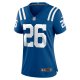 Women's Indianapolis Colts Evan Hull Nike  Royal Team Game Jersey