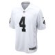 Men's Las Vegas Raiders Aidan O'Connell Nike  White  Game Jersey