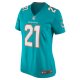 Women's Miami Dolphins DeShon Elliott Nike Aqua Nike Women's All Player Jersey